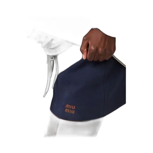 Miu Miu Logo-Detailed Mini Skirt