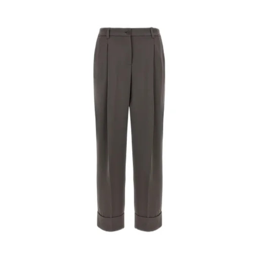Belt-Loop Casual Pants