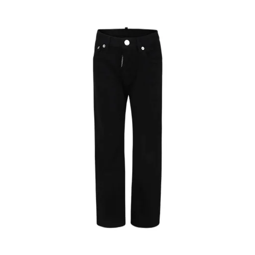 Dsquared2 Kids Logo Tag Straight-Leg Jeans