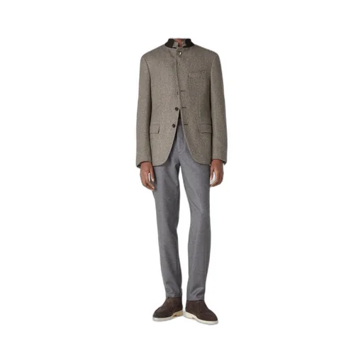 Loro Piana Single-Breasted Tailored Blazer