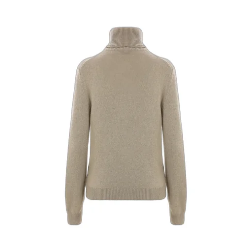 High-Neck Knitted Sweater