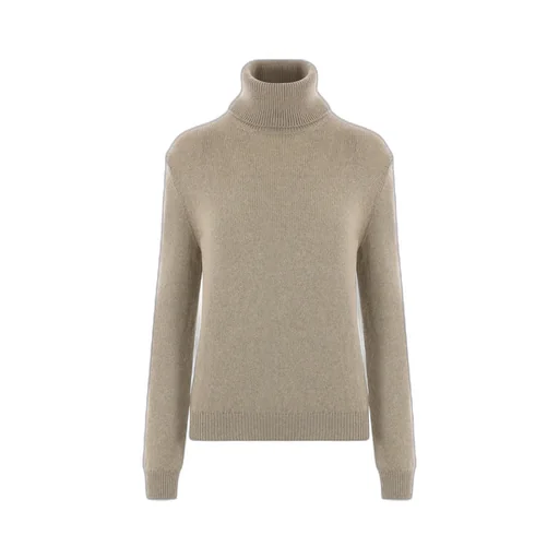 High-Neck Knitted Sweater