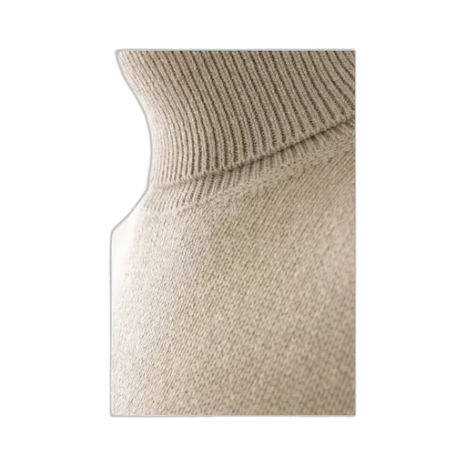 High-Neck Knitted Sweater