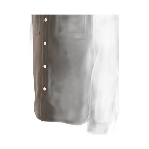 Rick Owens Snap Buttoned Denim Jacket