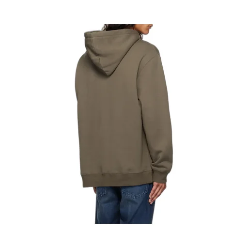 Lanvin Logo-Embroidered Lace-Detailed Drawstring Hoodie
