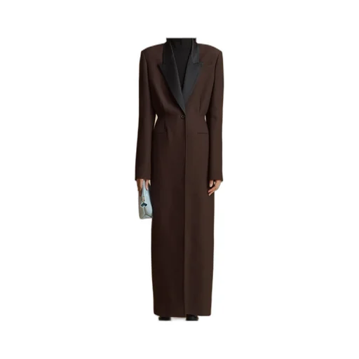 Bellow Single-Breasted Coat