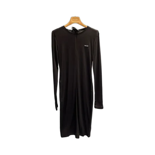 Miu Miu Long-Sleeved Crewneck Dress