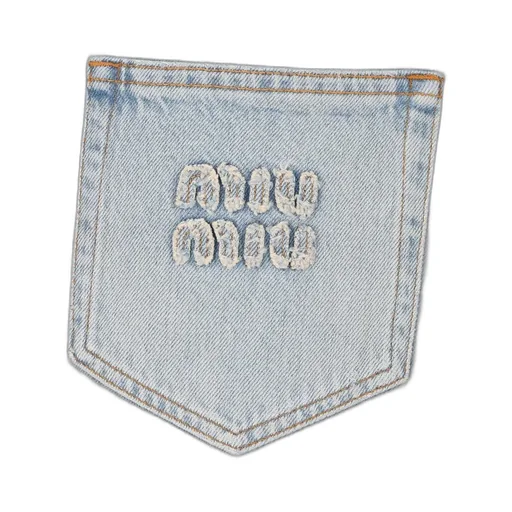 Miu Miu Denim Mini Skirt