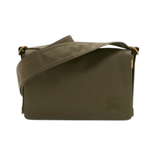 Burberry Ekd Motif Trench Gabardine Crossbody Bag