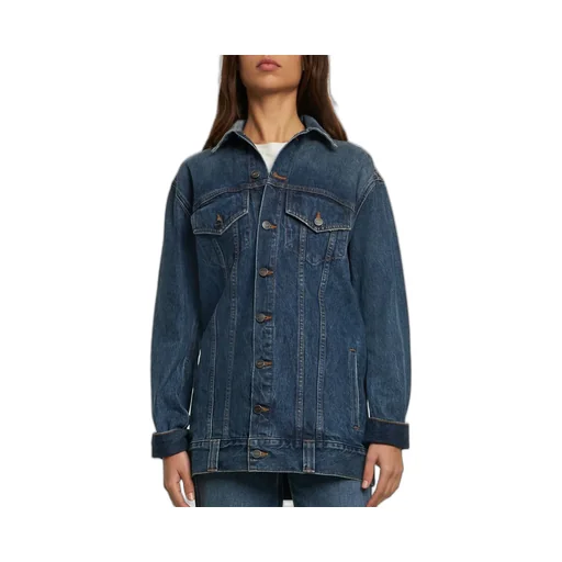 Khaite Ross Buttoned Denim Jacket