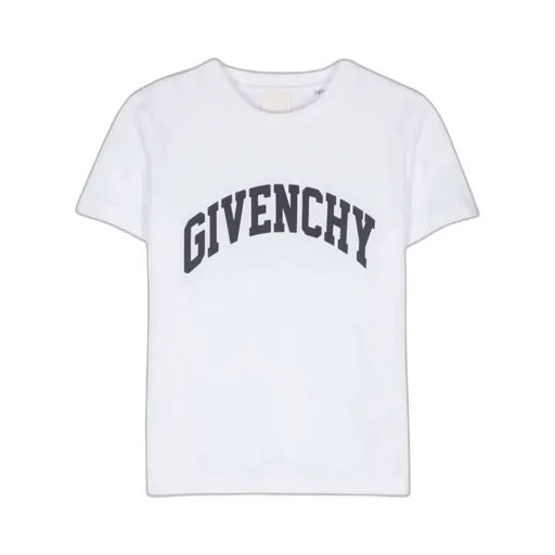 Givenchy Kids Logo Printed Crewneck T-Shirt