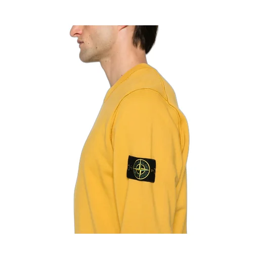 Stone Island Logo Patch Crewneck Sweatshirt