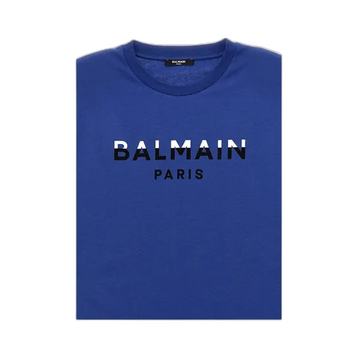 Balmain Kids Logo Printed Short Sleeved T-Shirt