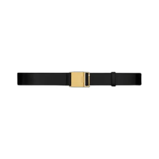 Magnetic Belt In Shiny Leather