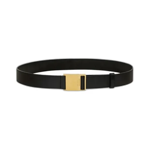 Magnetic Belt In Shiny Leather