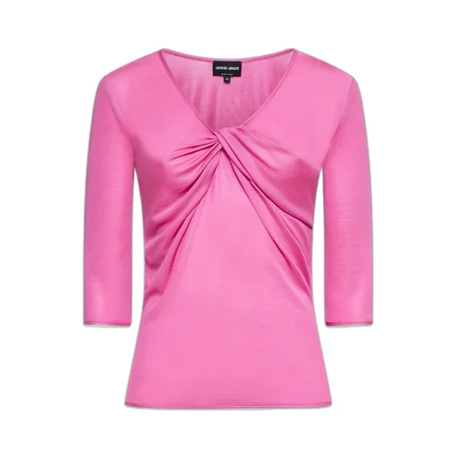 Giorgio Armani V-Neck Jersey Jumper