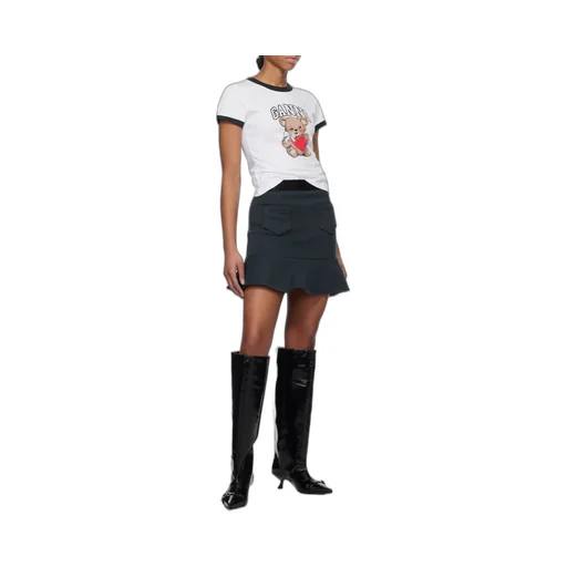 Eyelets Slouchy High Shaft Boots