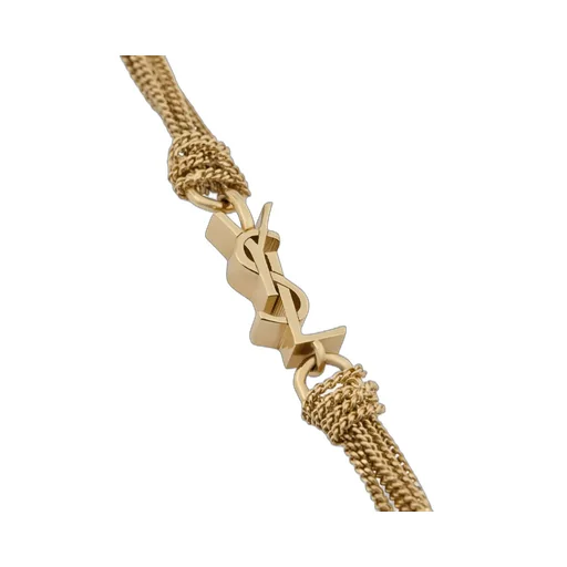 Saint Laurent Cassandre Tassel Bracelet
