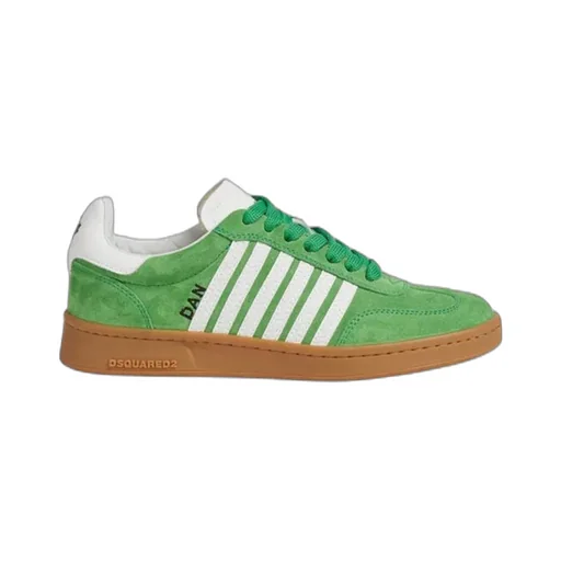 Striped Suede Trainers
