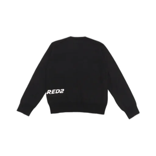 Dsquared2 Kids Logo Intarsia-Knit Jumper