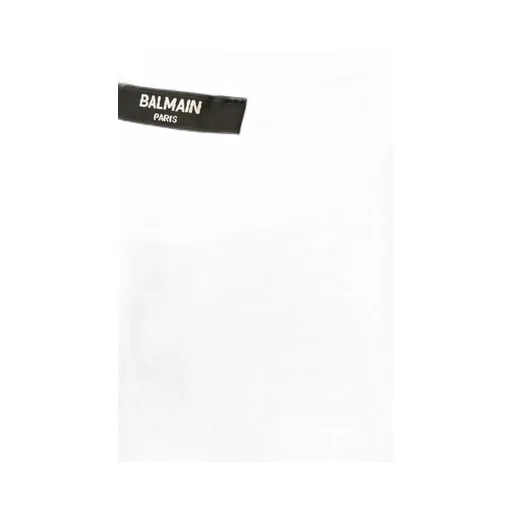 Balmain Kids Logo-Embroidered Crewneck T-Shirt