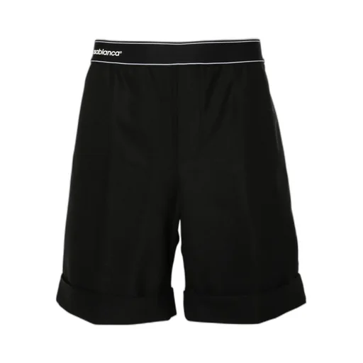 Twill-Weave Tailored Shorts