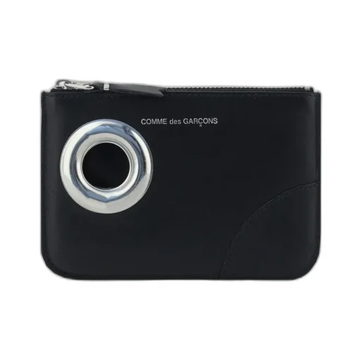 Comme Des GarÇOns Wallet Eyelet Detailed Wallet