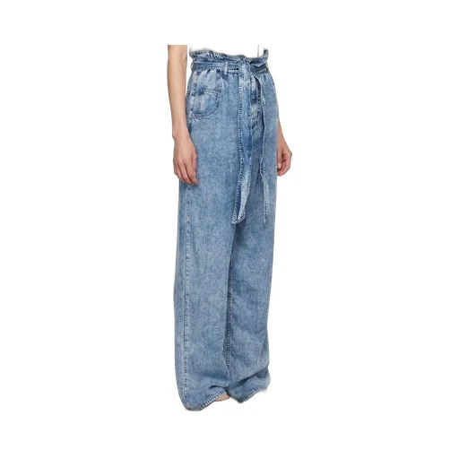 Isabel Marant ÉToile Priana High-Waist Wide-Leg Trousers
