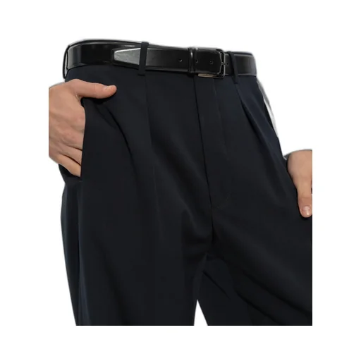Giorgio Armani Polished Buckle Belt