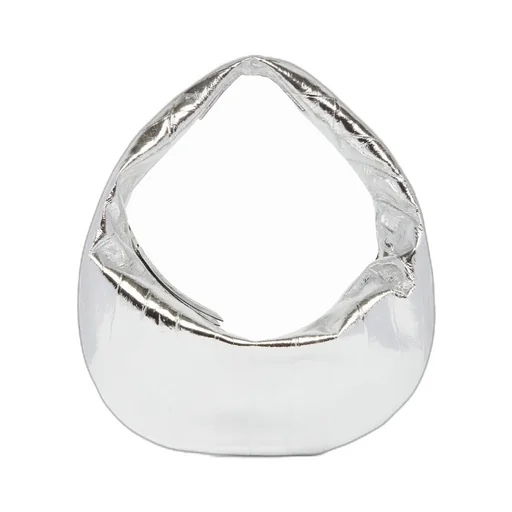 Khaite Olivia Metallic Effect Zipped Tote Bag