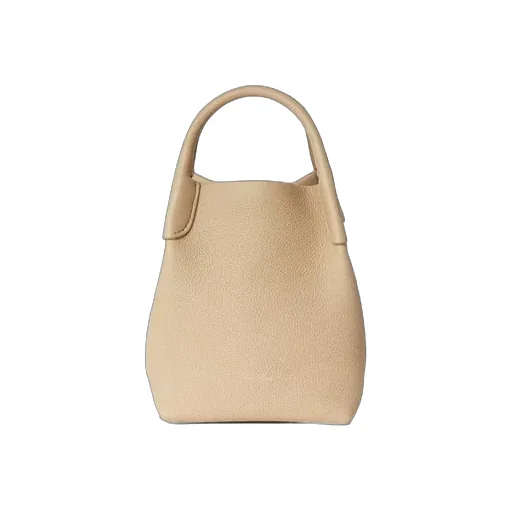 Micro Bale Leather Tote Bag