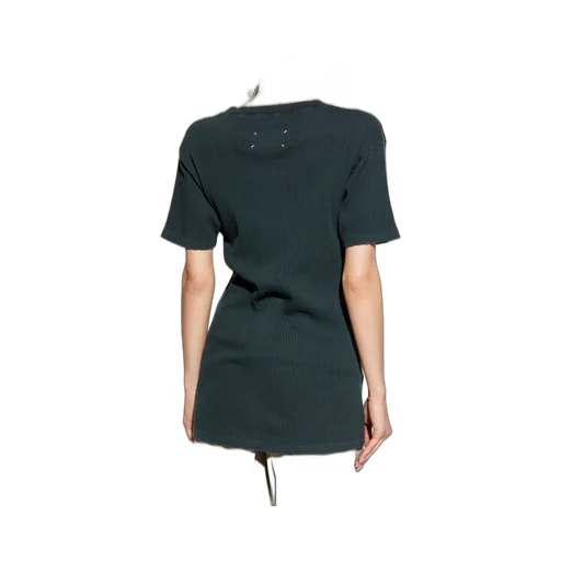 Maison Margiela Crewneck Ribbed T-Shirt