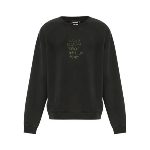 Dsquared2 Logo Printed Crewneck Sweatshirt