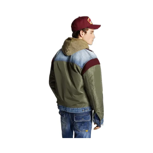 Dsquared2 Panelled Bomber Jacket