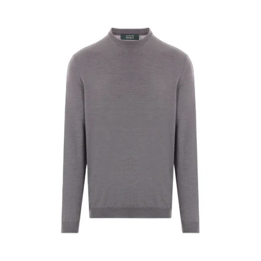 Crew-Neck Knitted Jumper