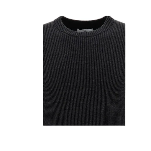 Stone Island Logo Patch Crewneck Jumper