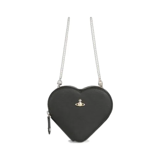 Heart-Shaped Chain Shoulder Bag