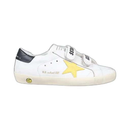 Golden Goose Kids Old School Round-Toe Sneakers