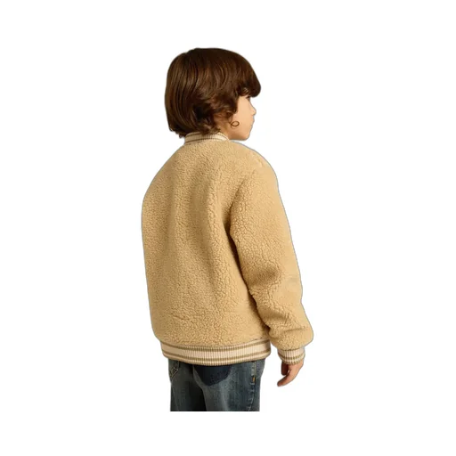 Golden Goose Kids Logo Patch Zipped Bomber Jacket
