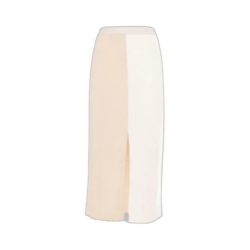 Slit Knitted Skirt