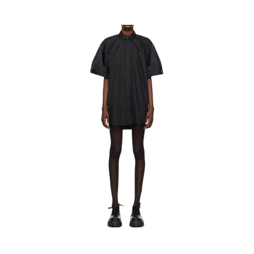 Sacai Poplin Mini Shirt Dress
