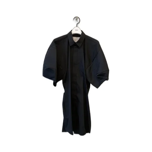 Sacai Poplin Mini Shirt Dress
