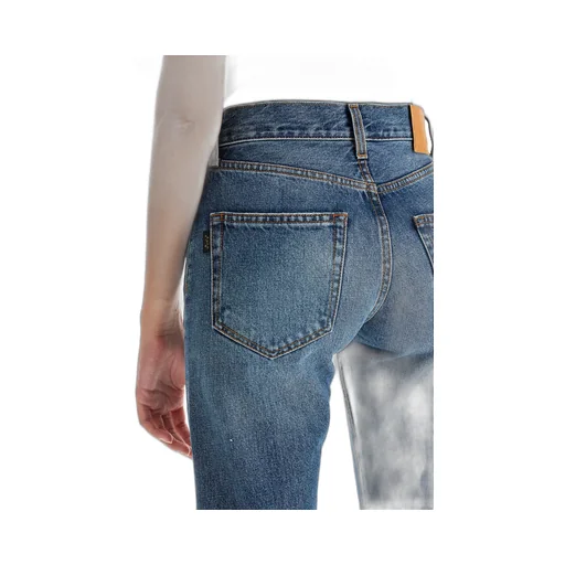 Cleo Mid-Rise Slim Jeans