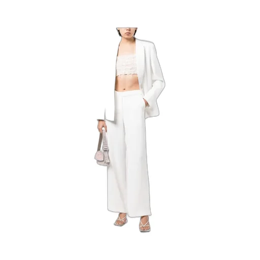 P.A.R.O.S.H. Mid-Rise Straight-Leg Trousers