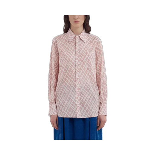 Marni Checked Long-Sleeved Shirt
