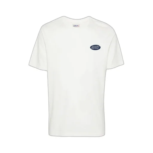 Logo-Stamp Cotton T-Shirt