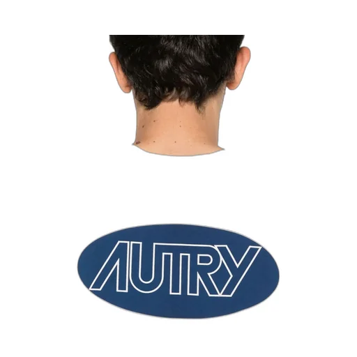 Logo-Stamp Cotton T-Shirt