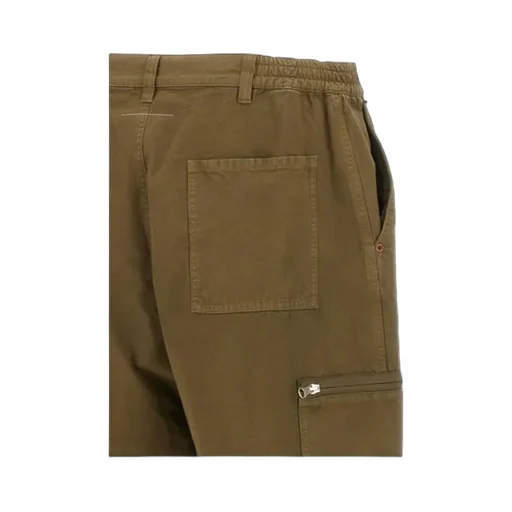 Mm6 Maison Margiela Numbers-Motif Wide-Leg Trousers