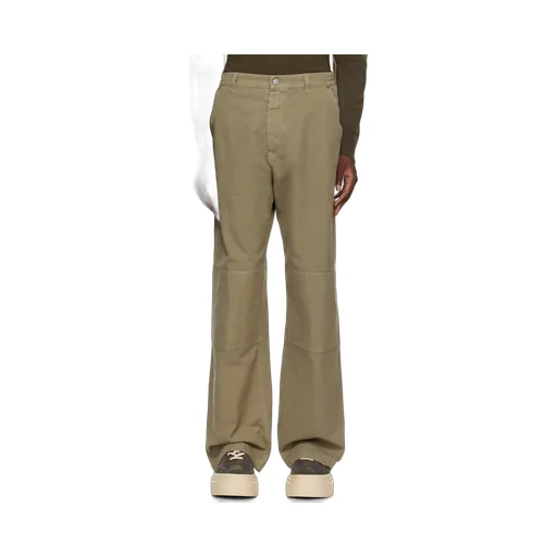 Mm6 Maison Margiela Numbers-Motif Wide-Leg Trousers