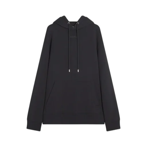 Lanvin Logo-Embroidered Drawstring Hoodie